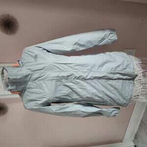 Flawless Gray North Face long light weight jacket gray S P